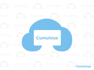 Cumulous blue cloud cumulous logo logos