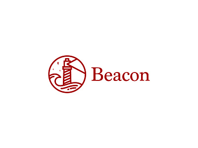 Beacon lighthouse logo