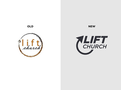 Lift Church Rebrand branding church logo church rebrand logo rebrand redesign