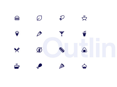 Outiline icon font — free download bodymovin font free freebie icon design icon set icons lottie motiongraphics