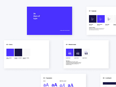 36 days of type - website styleguide 36 days of type 36daysoftype components design design system documentation interaction styleguide type typography ui ui design uiux ux ux design web design website