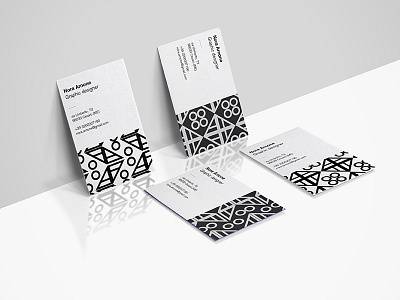 Personal business cards wip branding business cards layout logo print selfbranding typography