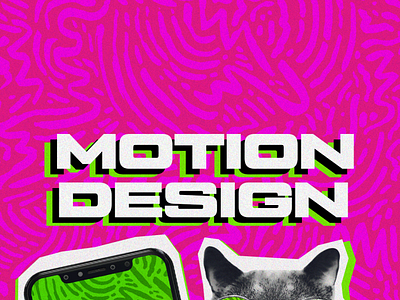 Motion Design Study branding design graphic design ill illustration logo typography ui ux vector