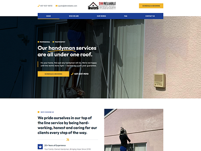 Handymen service website