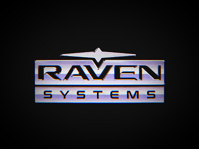 Raven Systems (Logo) logo retro