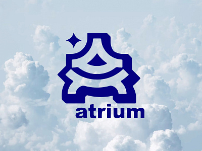 *atrium (logo) logo retro