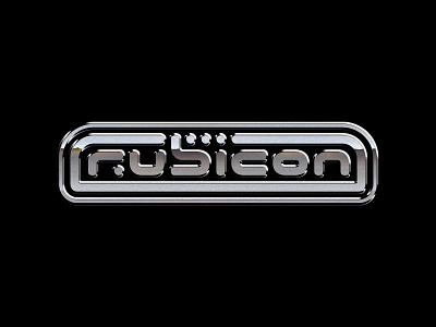 Rubicon (logo) logo y2k