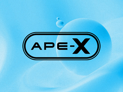 APE-X (logo) logo logo design retro y2k