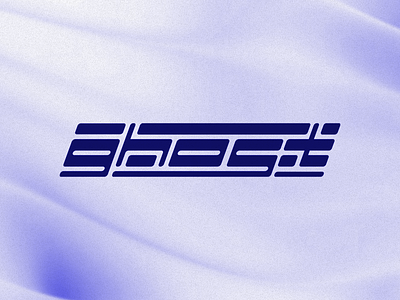 ghost (logo) 1990s 2000s ghost logo logo design retro typography vector y2k y2k aesthetic