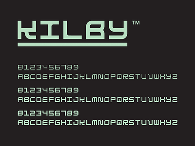 kilby_ font wip