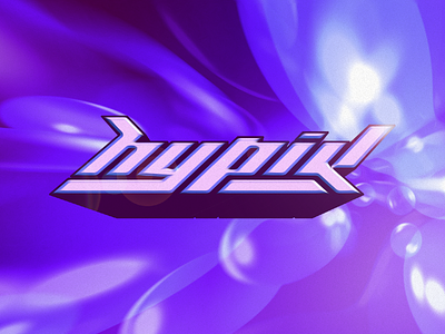 HYPIK™ (free logotype font) font free font freebie logotype type y2k aesthetic