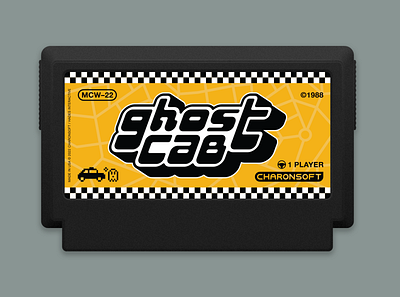 GHOST CAB: My Famicase 2022 Submission famicase famicom retro video game
