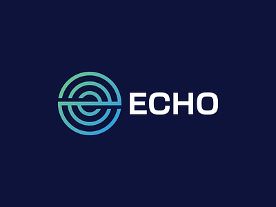 ECHO (logo wip) logo logo design modern wip