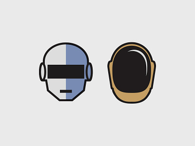 Daft Punk avatar daft punk illustration