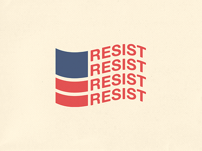 #RESIST america dissent flag patriotism protest resist vintage