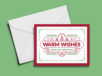 Company Holiday Card card christmas greeting happy holidays holiday icons warm wishes