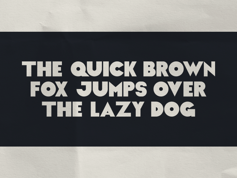 Font Idea (WIP) Part 2 vintage typography type thick retro font
