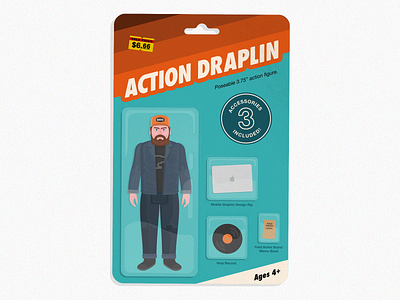 Draplin Action Figure