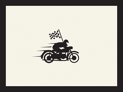 WIP Motorcycle Racer logo motorcycle racing retro vintage