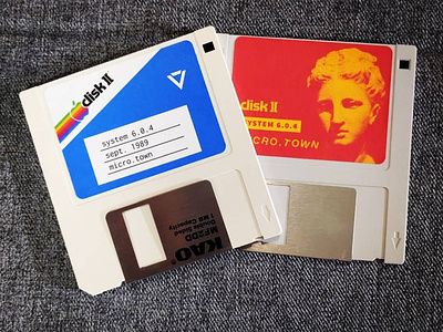 Floppy Disk Labels