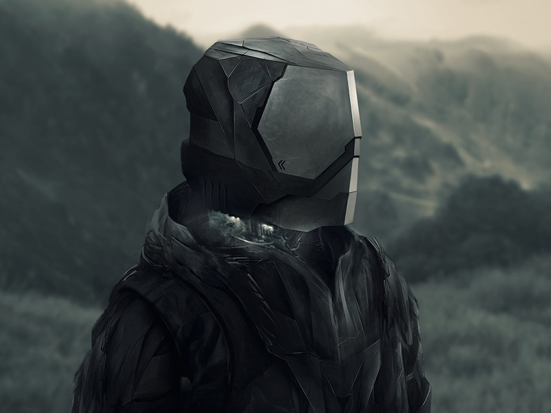 Mountain Scout scifi mountains scout