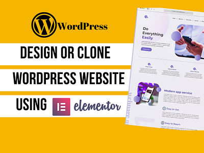I will design or clone responsive website in wordpress. clone website design design website e commerce mailchimp page designer redesign website website design wordpress website