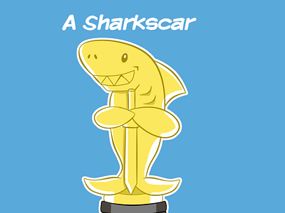 A Sharkscar character design digital art graphic design shark