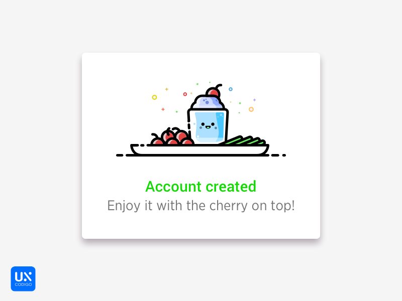 Daily UI #011 - Flash message icon ui illustration success confirm