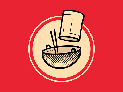 Chinese Catering Service Logo | Illustration