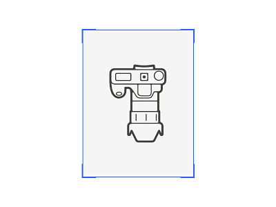 Canon Mark IIII Icon blue and white camera icon camera logo cameras canon grey icon design iconography illustration instagram post minimalist minimalist logo nikon