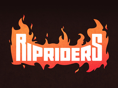 RIP Riders Skateboard Brand Logo