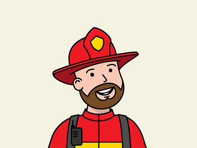 Gimme the wata! avatar bobby firefighter hello bobby hellobobby illustration