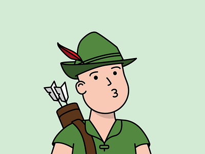 You want taxes, huh? avatar bobby hello bobby hellobobby illustration loxley robin robinhood sharewood