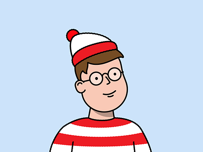 A good man is hard to find avatar bobby hello bobby hellobobby illustration waldo wally