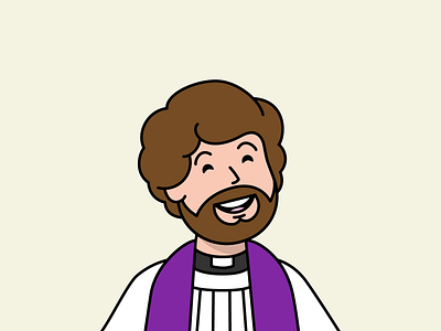 Halleluyah! avatar bobby hello bobby hellobobby illustration priest