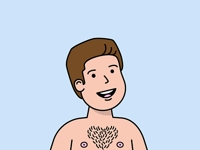 Lookin good in Adam's suit avatar bobby hello bobby hellobobby illustration loverboy naked
