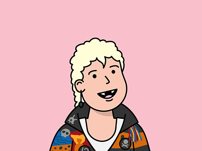 At least i died in the coolest jacket in whole 80s. avatar bobby hello bobby hellobobby illustration marco thelostboys