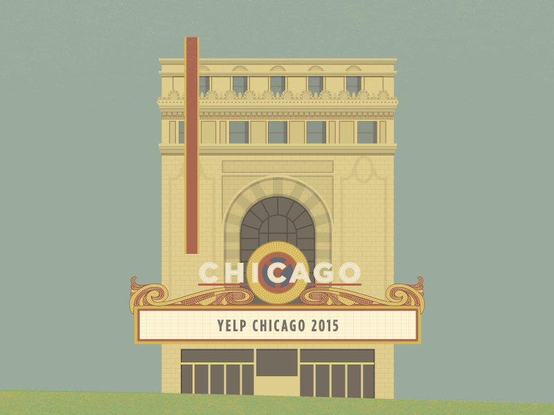 Chicago Theatre by Shannon on Dribbble