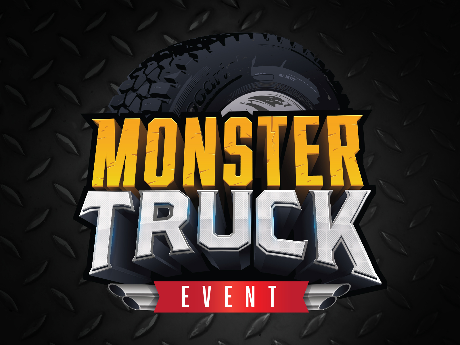 Logo needed for monster truck  channel and merchandise, concurso  Design de logotipos