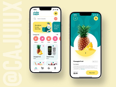 Shopwella Mobile App adobe xd app branding design ecommerce figma graphic design interaction marketing ui