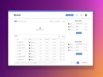 Team Data Sharing Dashboard