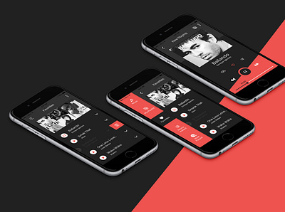 Music App design ui ux