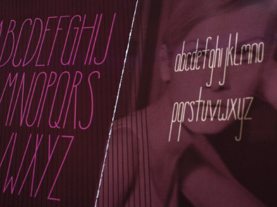 Twiggy font and Specimen