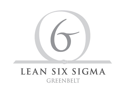 Six Sigma Logo business certification college greenbelt lean process improvement six sigma