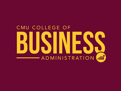 College of Business T- Shirt administration business central college logo michigan t shirt university