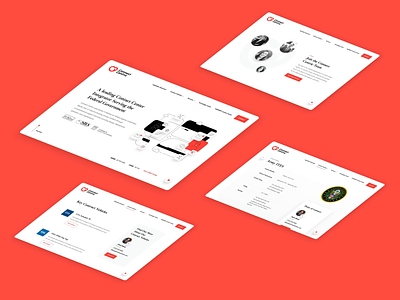 Connect Centric ❤️ Web Page Design animation corporate website design tonik ui ux webdesign webpage