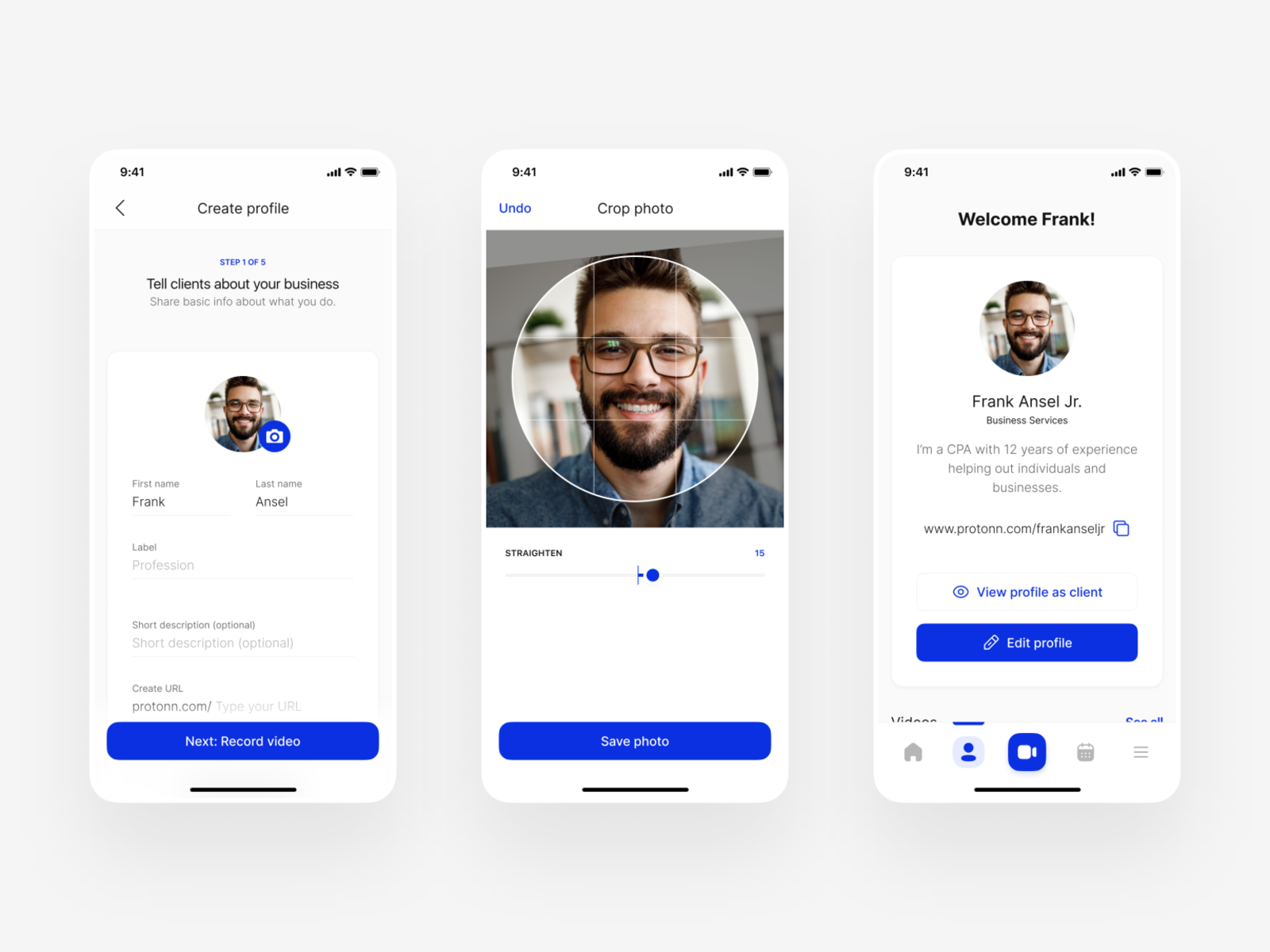 Protonn iOS app by Luke Wojcik for tonik on Dribbble