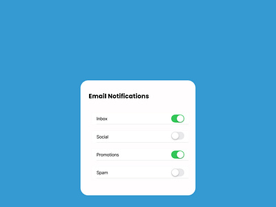 Email Notifications app design figma icon illustration ui ux