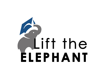 Lift the Elephant adobe illustrator adobe photoshop design graphic design logo logo design mgconcepts mohammad ghezel mox ui uiux