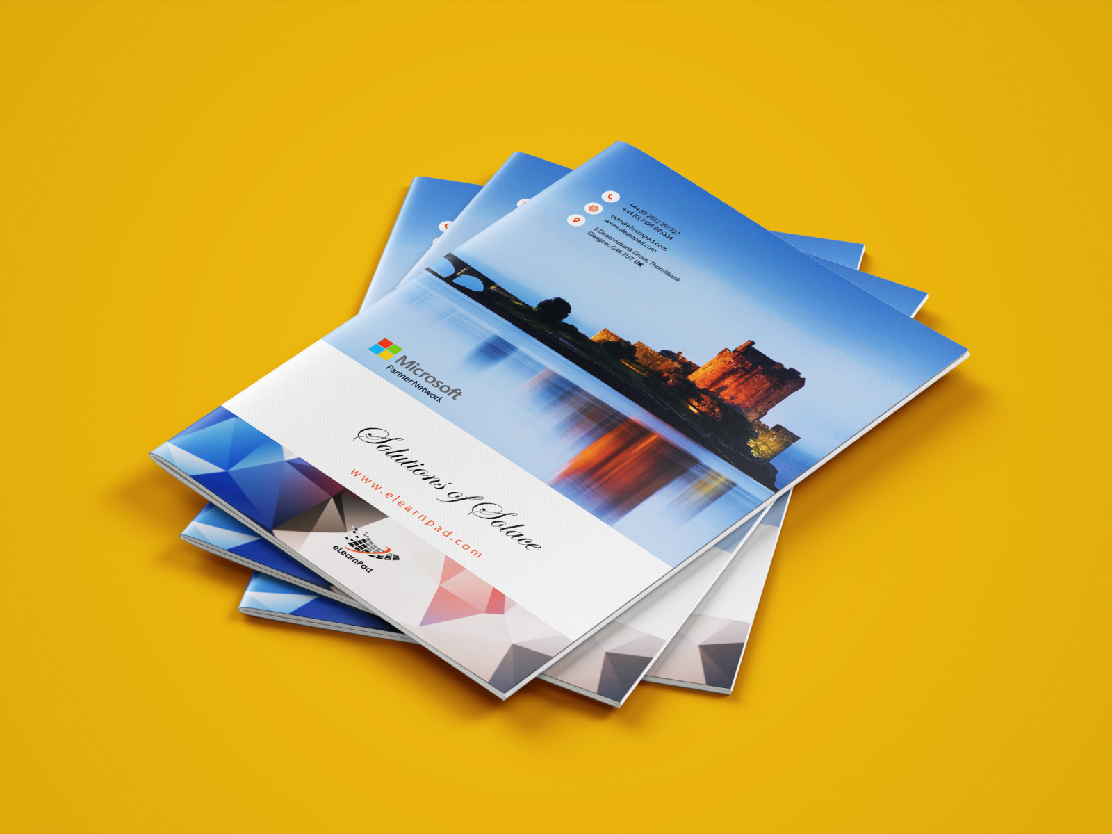 Brochure Design by Mo Ghezel on Dribbble